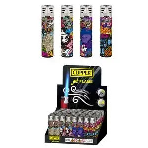 Clipper Jet Lighter Free Expressions 48pk