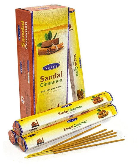 Satya Sandal Cinnamon Incense