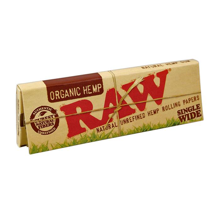 Raw Organic Hemp Single Wide Papers