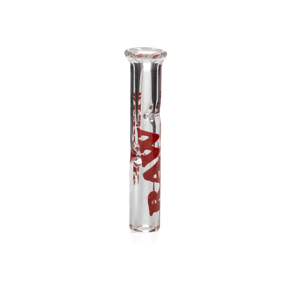 RAW Glass Filter Roach Tips Single - Round Mouthpiece