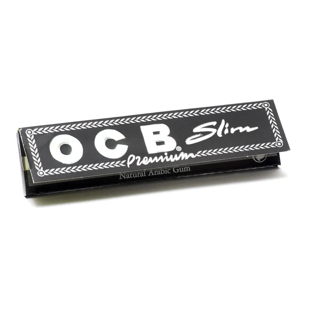 OCB King Size Slim Black Rolling Papers 1pcs