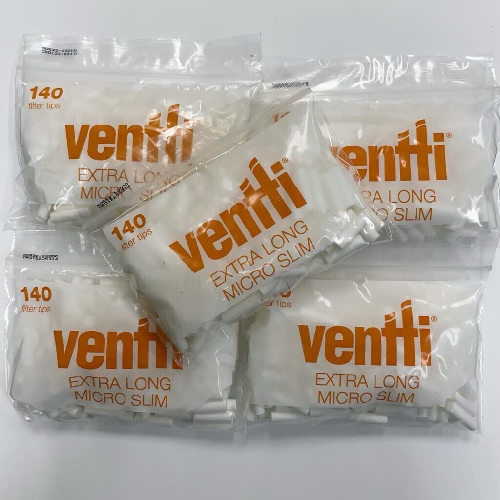 Ventti Extra Long Micro Slim- 140 Filters