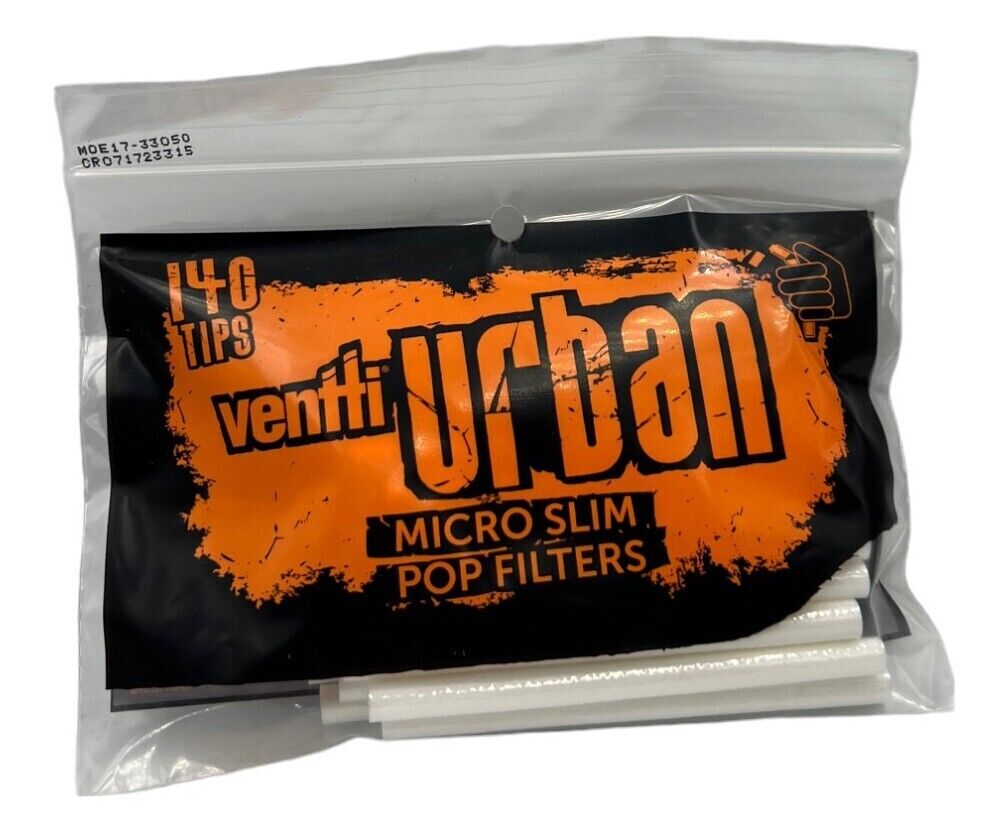 Ventti Urban Micro Slim Pop Filters- 140 tips